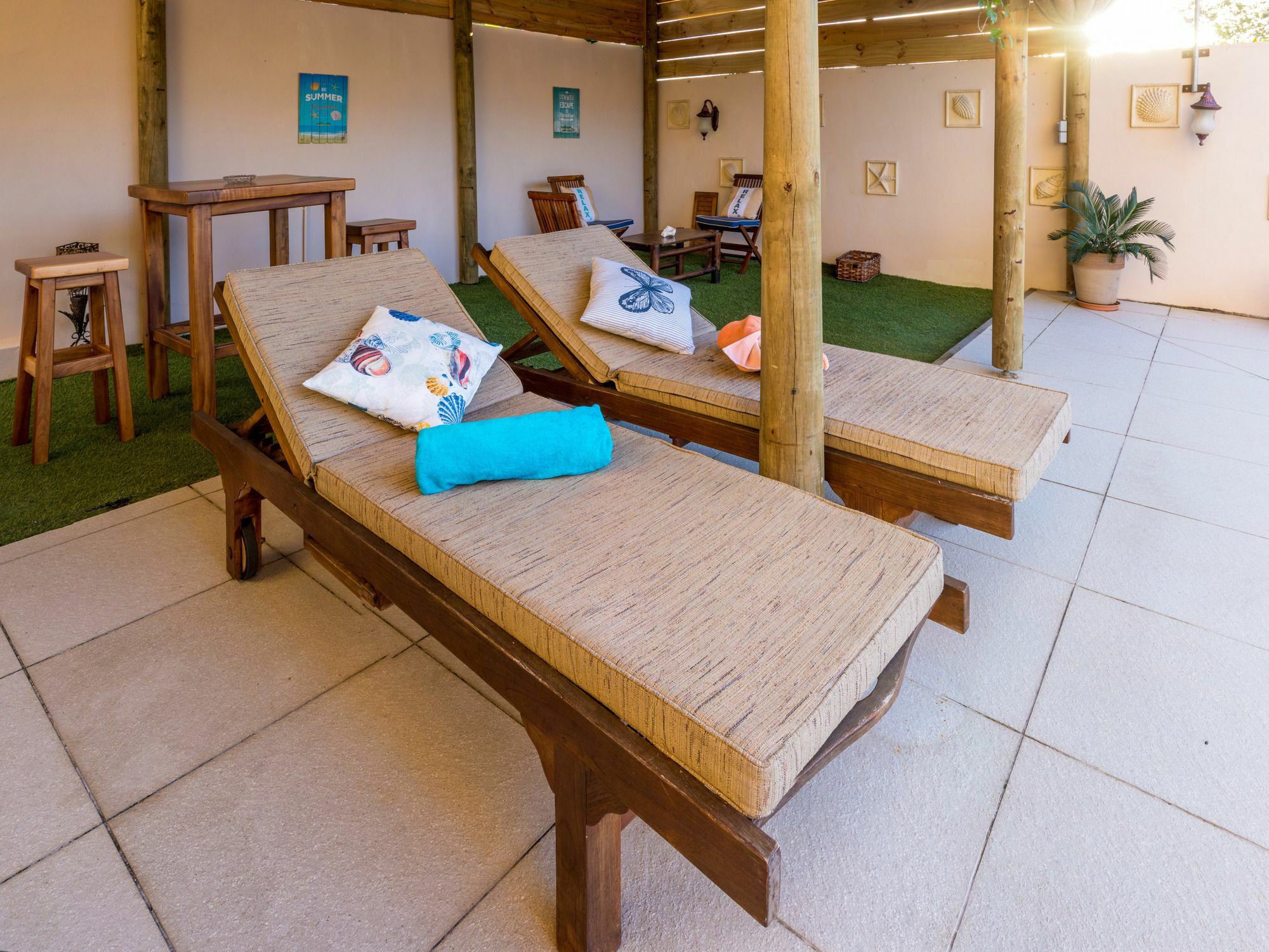 Blue Pearl Resort La Gaulette Exterior foto