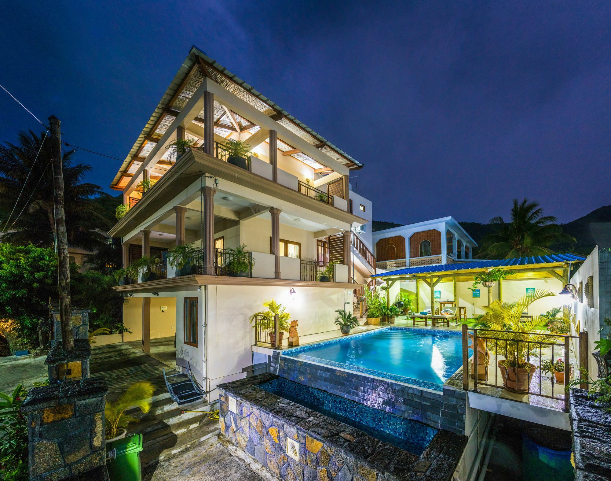 Blue Pearl Resort La Gaulette Exterior foto